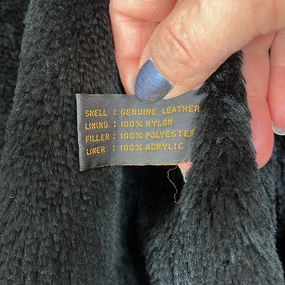 Extasy Italian soft leather pant coat EUC - Picture 12 of 12